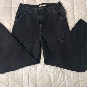 LEVI’S 94 Black Denim Cargo Jeans